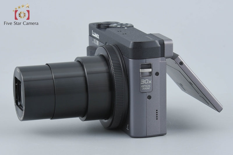 中古】Panasonic パナソニック LUMIX DC-TZ90 ブラック コンパクト