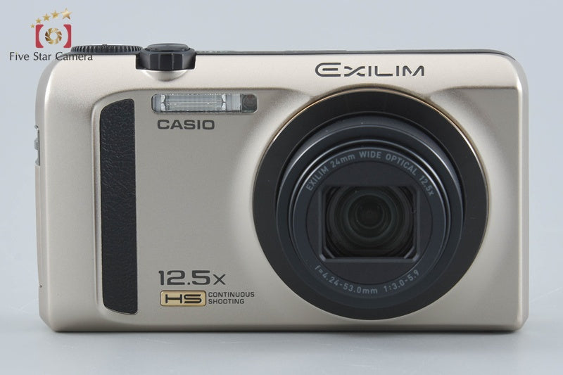 中古】CASIO カシオ HIGH SPEED EXILIM EX-ZR300 ゴールド コンパクト