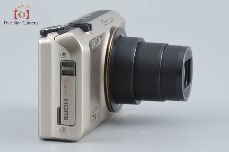 中古】CASIO カシオ HIGH SPEED EXILIM EX-ZR300 ゴールド コンパクト