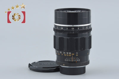 【中古】Canon キヤノン 100mm f/2 L39 ライカスクリューマウント