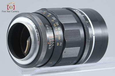 【中古】Canon キヤノン 100mm f/2 L39 ライカスクリューマウント
