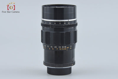 【中古】Canon キヤノン 100mm f/2 L39 ライカスクリューマウント