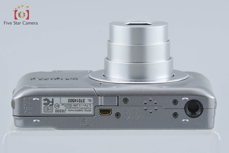 中古】FUJIFILM 富士フイルム FINEPIX JX690 シルバー コンパクト