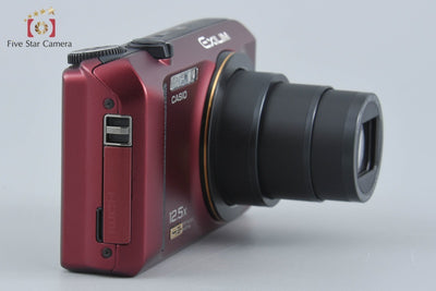 【中古】CASIO カシオ HIGH SPEED EXILIM EX-ZR300 レッド コンパクトデジタルカメラ
