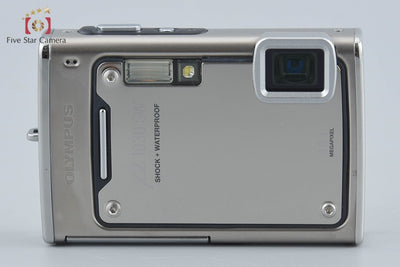 【中古】OLYMPUS オリンパス μ1030SW メタルシルバー コンパクトデジタルカメラ