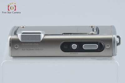 【中古】OLYMPUS オリンパス μ1030SW メタルシルバー コンパクトデジタルカメラ