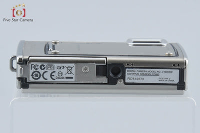【中古】OLYMPUS オリンパス μ1030SW メタルシルバー コンパクトデジタルカメラ