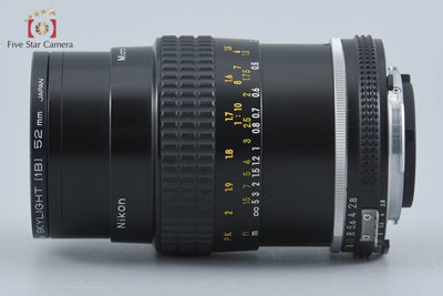 【中古】Nikon ニコン Ai-S MICRO NIKKOR 55mm f/2.8