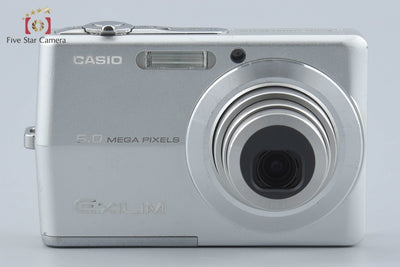 【中古】CASIO カシオ EXILIM ZOOM EX-Z600 シルバー コンパクトデジタルカメラ