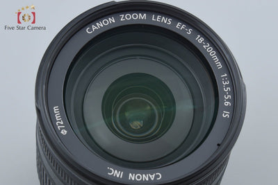 【中古】Canon キヤノン EF-S 18-200mm f/3.5-5.6 IS