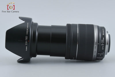 【中古】Canon キヤノン EF-S 18-200mm f/3.5-5.6 IS
