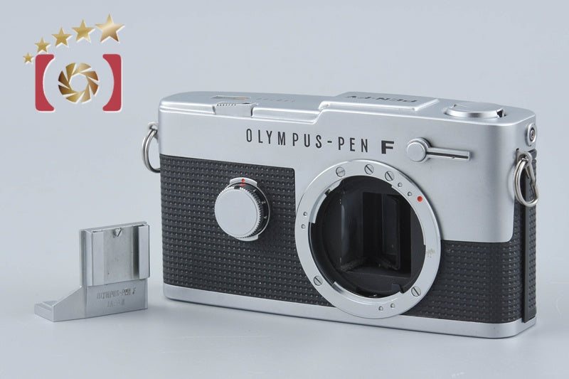 【中古】OLYMPUS オリンパス PEN FV シルバー フィルム一眼レフカメラ