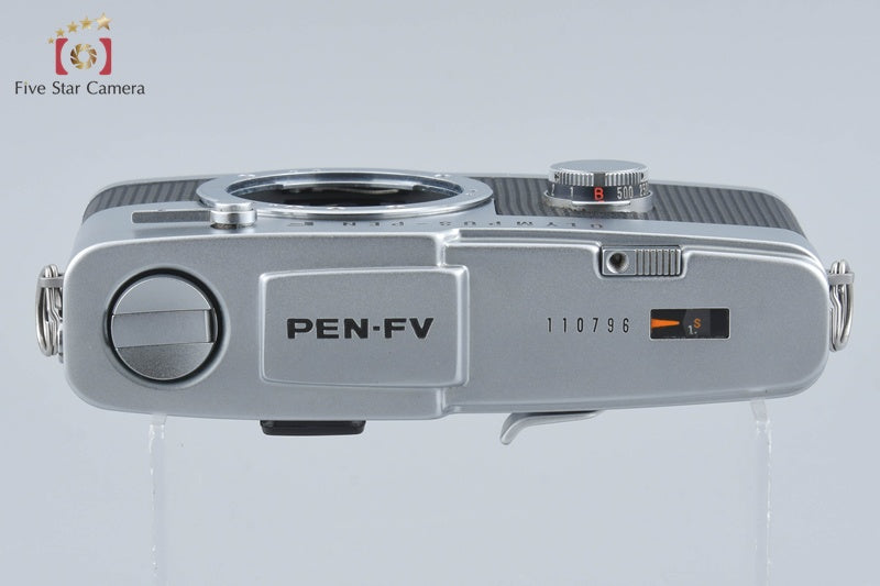 中古】OLYMPUS オリンパス PEN FV シルバー フィルム一眼レフカメラ