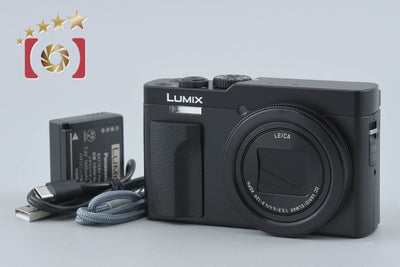 【中古】Panasonic パナソニック LUMIX DC-TZ99 ブラック コンパクトデジタルカメラ