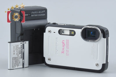 【中古】OLYMPUS オリンパス TOUGH TG-620 ホワイト コンパクトデジタルカメラ