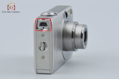 【中古】Canon キヤノン IXY Digital 25 IS シルバー コンパクトデジタルカメラ