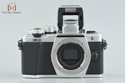 【中古】OLYMPUS オリンパス OM-D E-M10 Mark II 14-42mm EZ レンズキット シルバー シャッター回数僅少