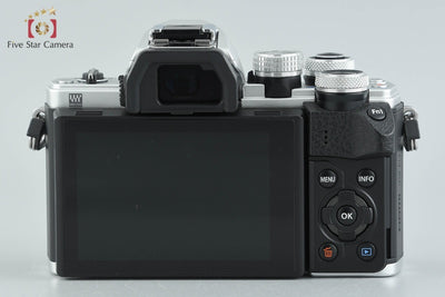 【中古】OLYMPUS オリンパス OM-D E-M10 Mark II 14-42mm EZ レンズキット シルバー シャッター回数僅少