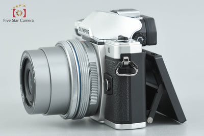 【中古】OLYMPUS オリンパス OM-D E-M10 Mark II 14-42mm EZ レンズキット シルバー シャッター回数僅少