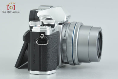 【中古】OLYMPUS オリンパス OM-D E-M10 Mark II 14-42mm EZ レンズキット シルバー シャッター回数僅少