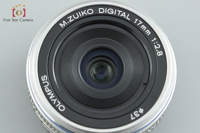 【中古】OLYMPUS オリンパス M.ZUIKO DIGITAL 17mm f/2.8 シルバー