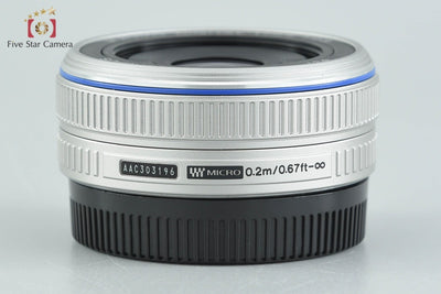 【中古】OLYMPUS オリンパス M.ZUIKO DIGITAL 17mm f/2.8 シルバー