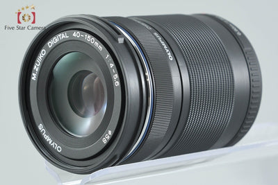 【中古】OLYMPUS オリンパス M.ZUIKO DIGITAL ED 40-150mm f/4-5.6 R ブラック