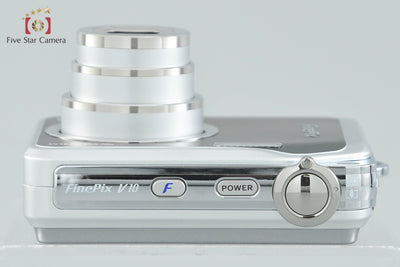 【中古】FUJIFILM 富士フイルム FinePix V10 ガンメタリック コンパクトデジタルカメラ