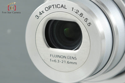 【中古】FUJIFILM 富士フイルム FinePix V10 ガンメタリック コンパクトデジタルカメラ