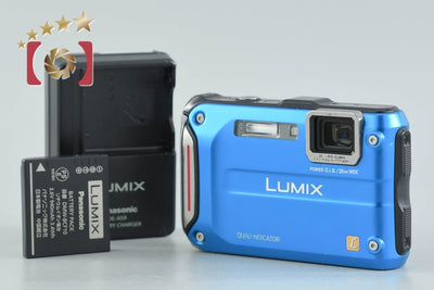 【中古】Panasonic パナソニック LUMIX DMC-FT4 ウルトラマリンブルー コンパクトデジタルカメラ