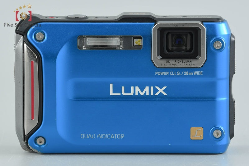 中古】Panasonic パナソニック LUMIX DMC-FT4 ウルトラマリンブルー