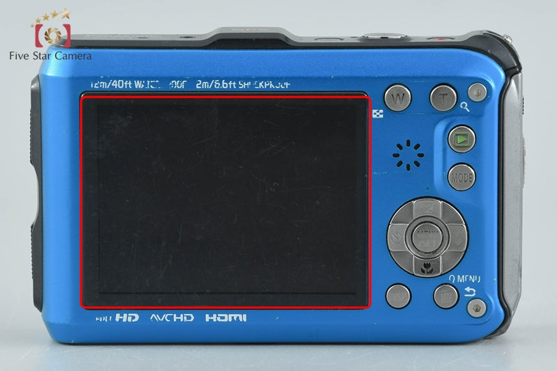 中古】Panasonic パナソニック LUMIX DMC-FT4 ウルトラマリンブルー