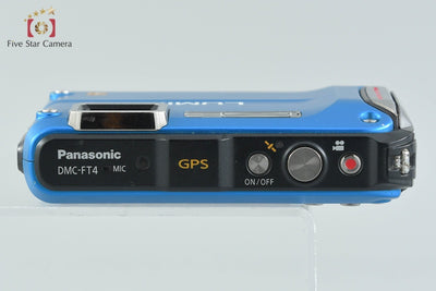 【中古】Panasonic パナソニック LUMIX DMC-FT4 ウルトラマリンブルー コンパクトデジタルカメラ