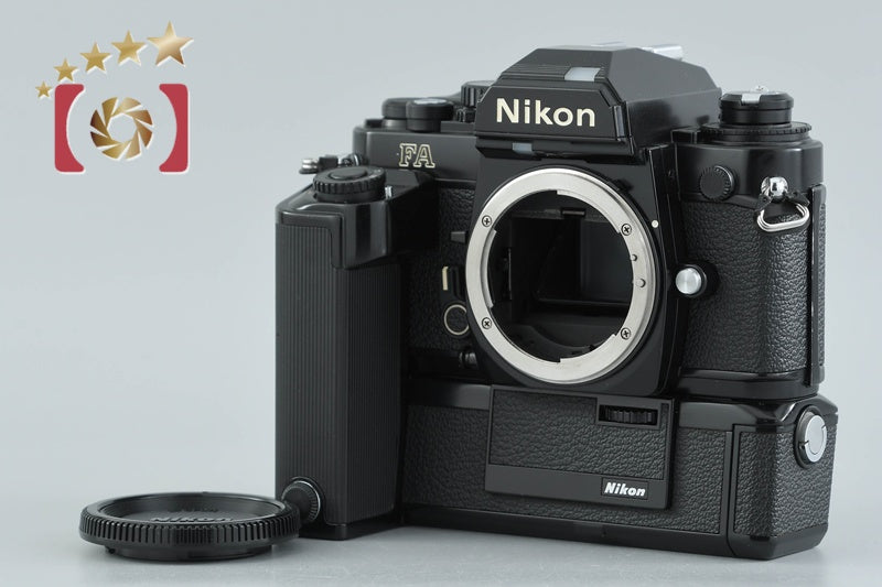 【中古】Nikon ニコン FA ブラック デモ機 + MD-15 モータードライブ