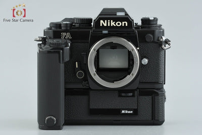 【中古】Nikon ニコン FA ブラック デモ機 + MD-15 モータードライブ