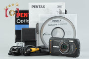 【中古】PENTAX ペンタックス Optio W90 ブラック 防水デジタルカメラ 元箱付き