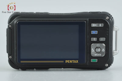 【中古】PENTAX ペンタックス Optio W90 ブラック 防水デジタルカメラ 元箱付き