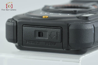 【中古】PENTAX ペンタックス Optio W90 ブラック 防水デジタルカメラ 元箱付き