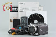 【中古】SONY ソニー ハンディカム HDR-CX560V ブラウン デジタルビデオカメラ 元箱付き