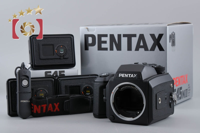 【中古】PENTAX ペンタックス 645N II 中判フィルムカメラ 元箱付き