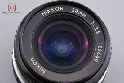 【中古】Nikon ニコン Ai NIKKOR 20mm f/3.5