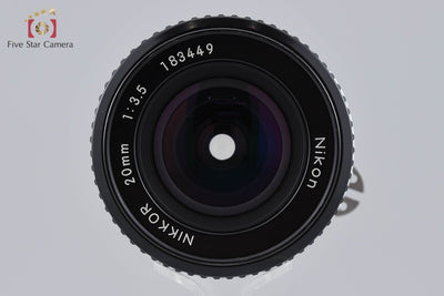 【中古】Nikon ニコン Ai NIKKOR 20mm f/3.5