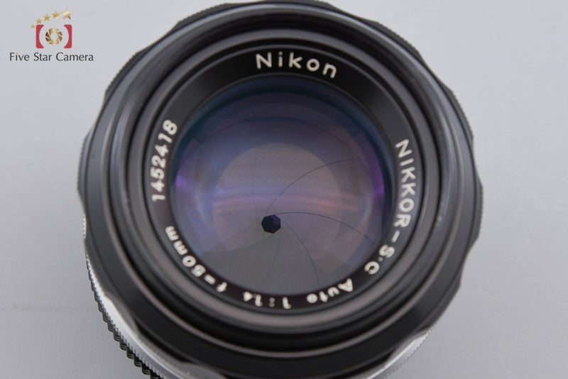 中古】Nikon ニコン NIKKOR-S.C Auto 50mm f/1.4 Ai改 – Five Star