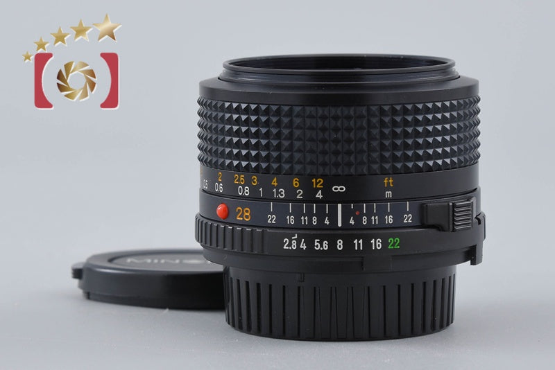 【中古】MINOLTA ミノルタ New MD 28mm f/2.8