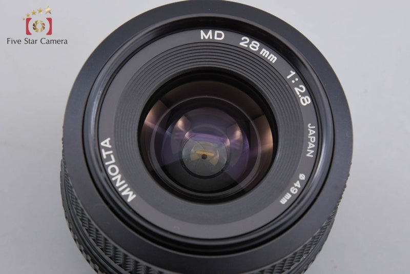 中古】MINOLTA ミノルタ New MD 28mm f/2.8 – Five Star Camera