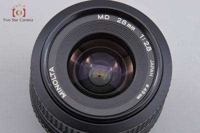 【中古】MINOLTA ミノルタ New MD 28mm f/2.8