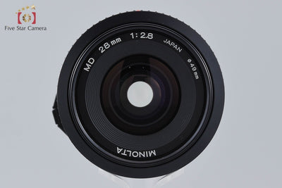 【中古】MINOLTA ミノルタ New MD 28mm f/2.8