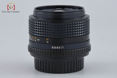 【中古】MINOLTA ミノルタ New MD 28mm f/2.8