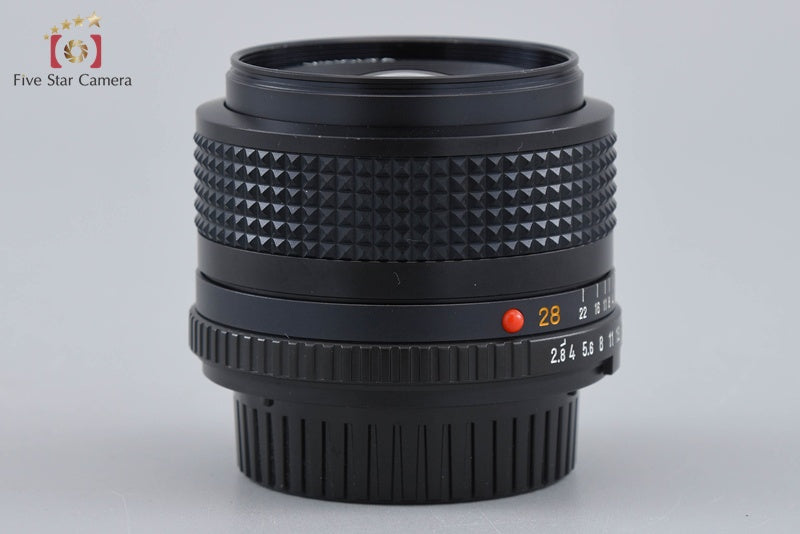 中古】MINOLTA ミノルタ New MD 28mm f/2.8 – Five Star Camera