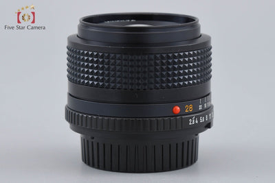 【中古】MINOLTA ミノルタ New MD 28mm f/2.8